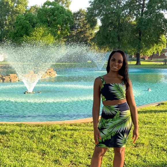 2 piece dress ( Palm Beach) - Picture 1 of 1